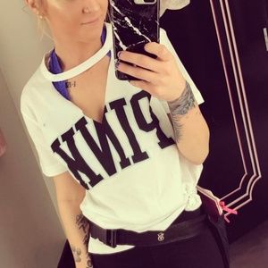 Victoria's Secret PINK campus tee